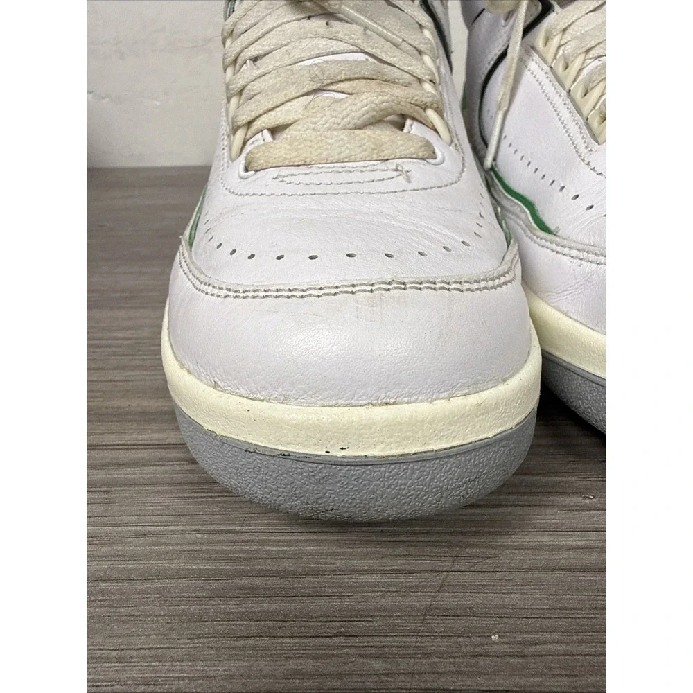 Air Jordan 2 Retro Men's Size 10 'Lucky Green' White DR8884-103